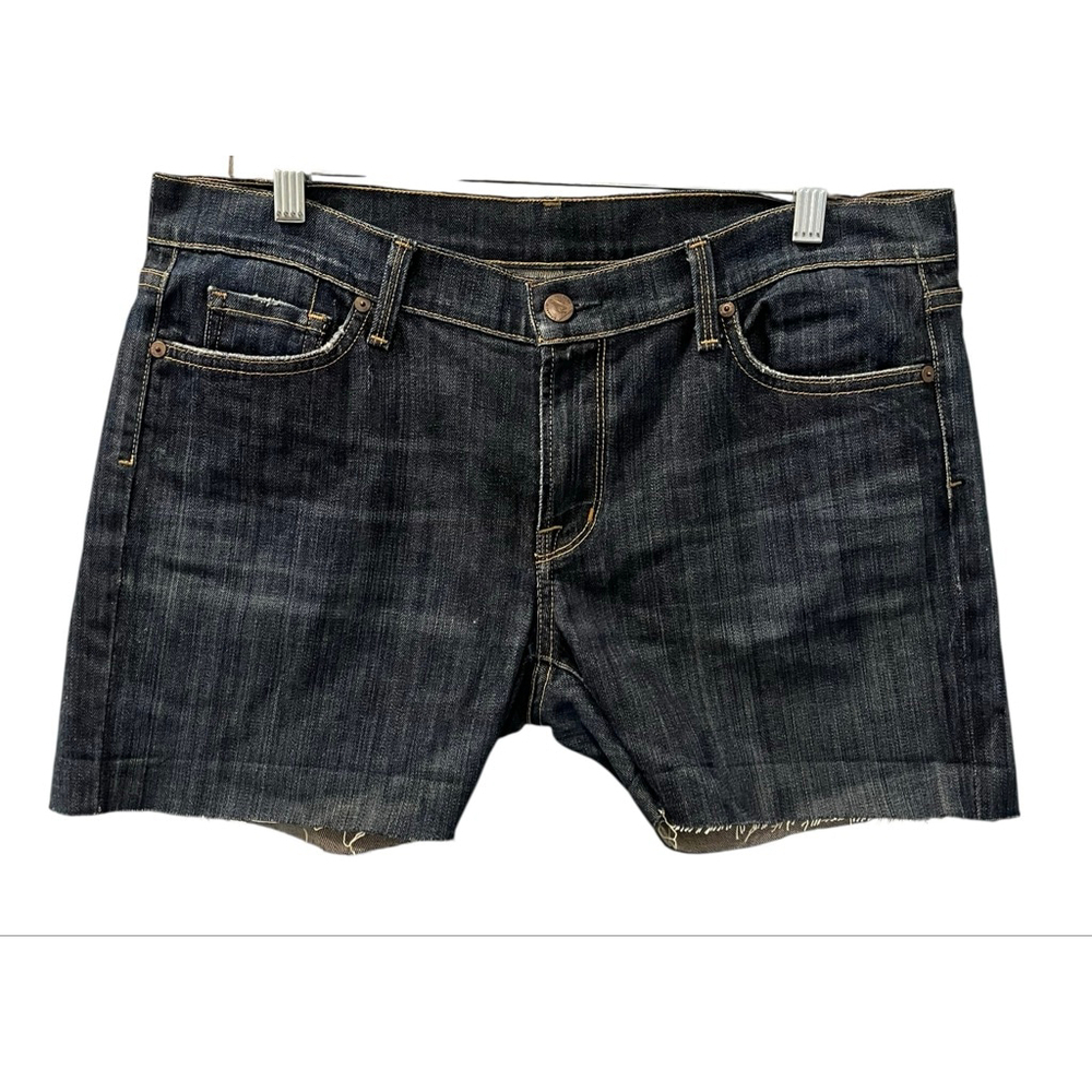 Citizens Of Humanity COH Denim Shorts Size 32 Women's Dark Wash Blue Jean Casual